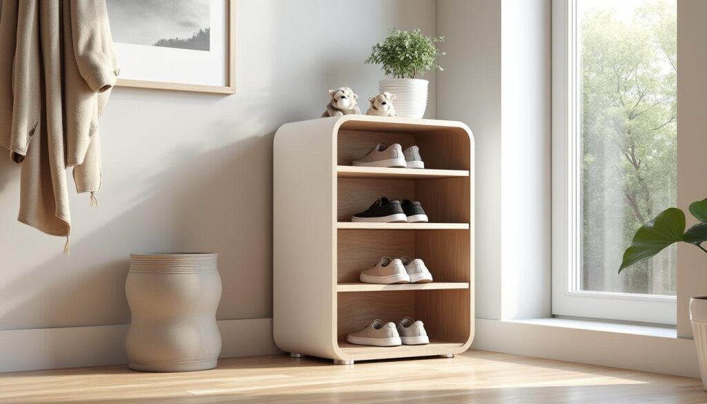 découvrez le meuble à chaussure nano, alliant design compact et rangement pratique pour optimiser votre espace avec style.