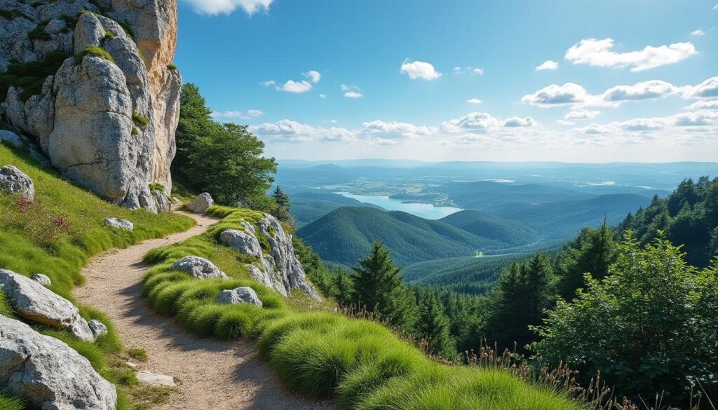 découvrez la randonnée incontournable au roche saint-martin à saint-dié, offrant un panorama exceptionnel sur la nature environnante. partez à l'aventure et profitez d'une vue imprenable.