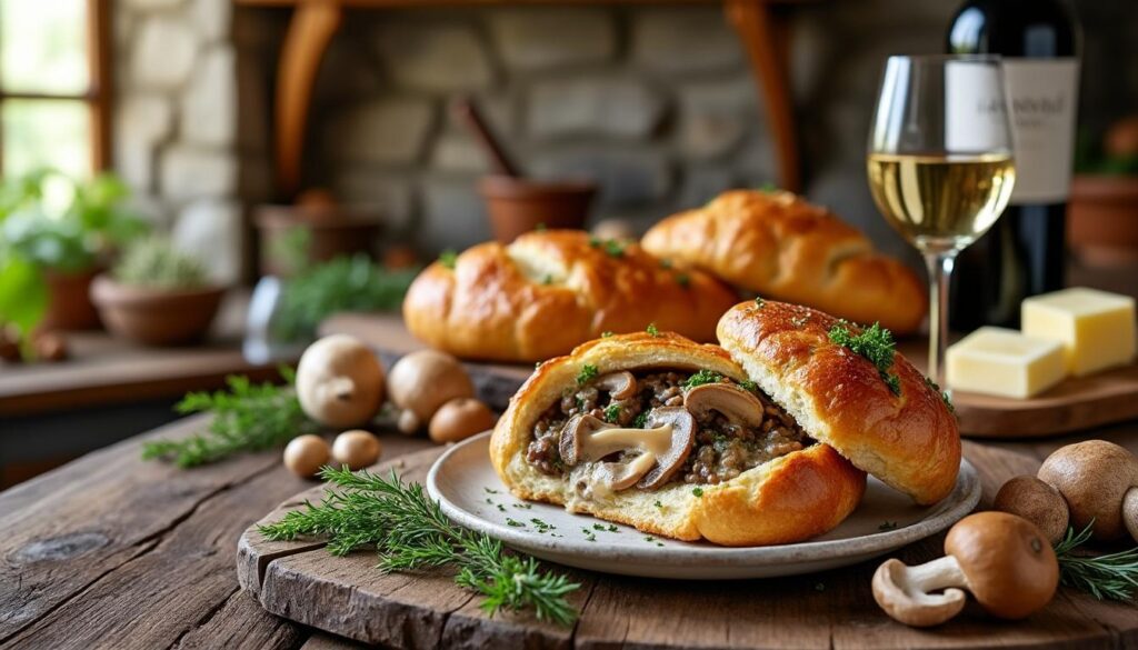 découvrez la véritable recette traditionnelle de la croûte aux champignons du haut-doubs, un plat savoureux et authentique de la cuisine française.