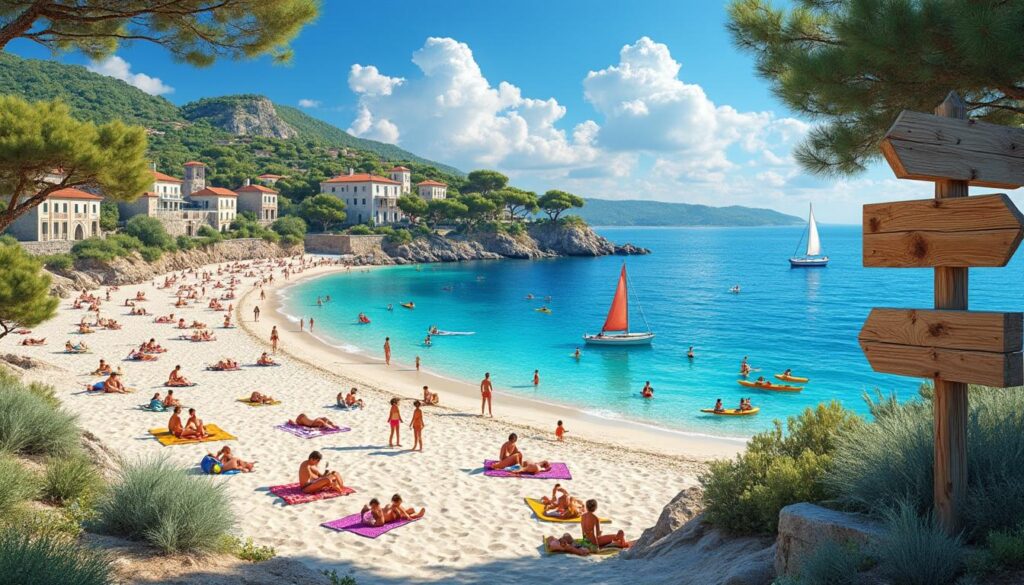 découvrez la plage de la baie des nations à saint-cyr-sur-mer : guide complet pour accéder au site, activités nautiques, détente et conseils pratiques pour une visite réussie.