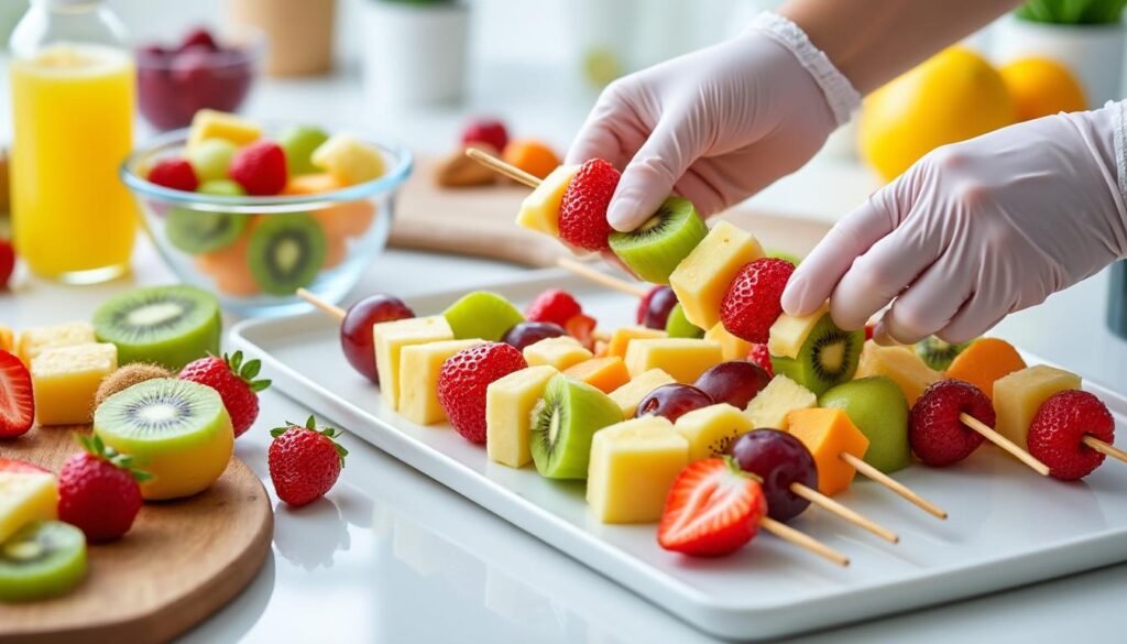 découvrez nos astuces et conseils pratiques pour préparer des brochettes de fruits à l'avance, afin de gagner du temps tout en conservant fraîcheur et saveurs.