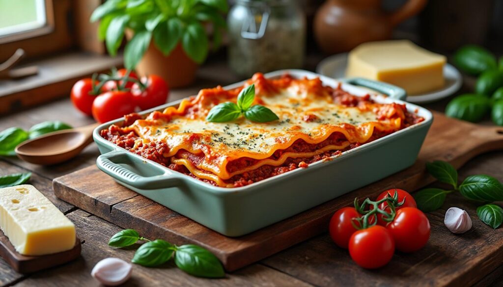 découvrez la recette de lasagne grand-mère, authentique et facile à préparer, pour un plat savoureux et réconfortant qui ravira toute la famille.