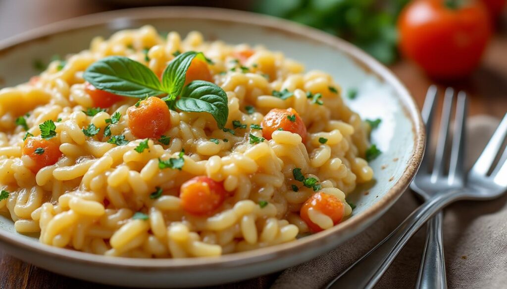 découvrez nos recettes de risotto au cookeo, faciles et rapides à préparer, pour des plats savoureux à déguster en toute simplicité.