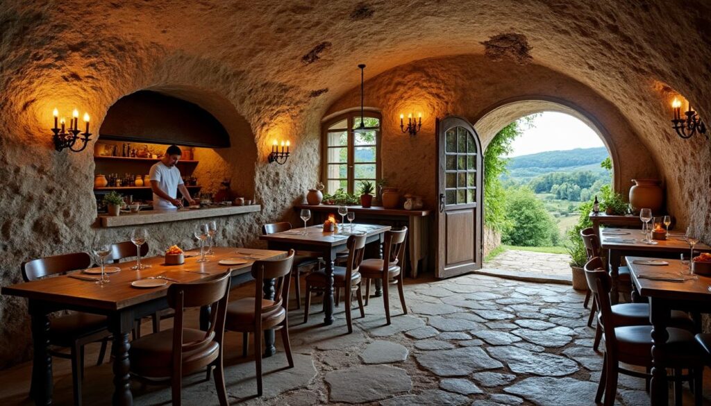 découvrez un restaurant troglodyte à saumur offrant une cuisine traditionnelle savoureuse dans un cadre unique et authentique, pour une expérience culinaire inoubliable.