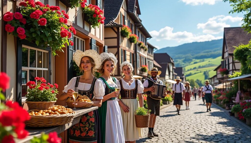 découvrez l'histoire riche, la culture unique et les traditions authentiques de la région d'alsace, entre patrimoine, gastronomie et fêtes locales.