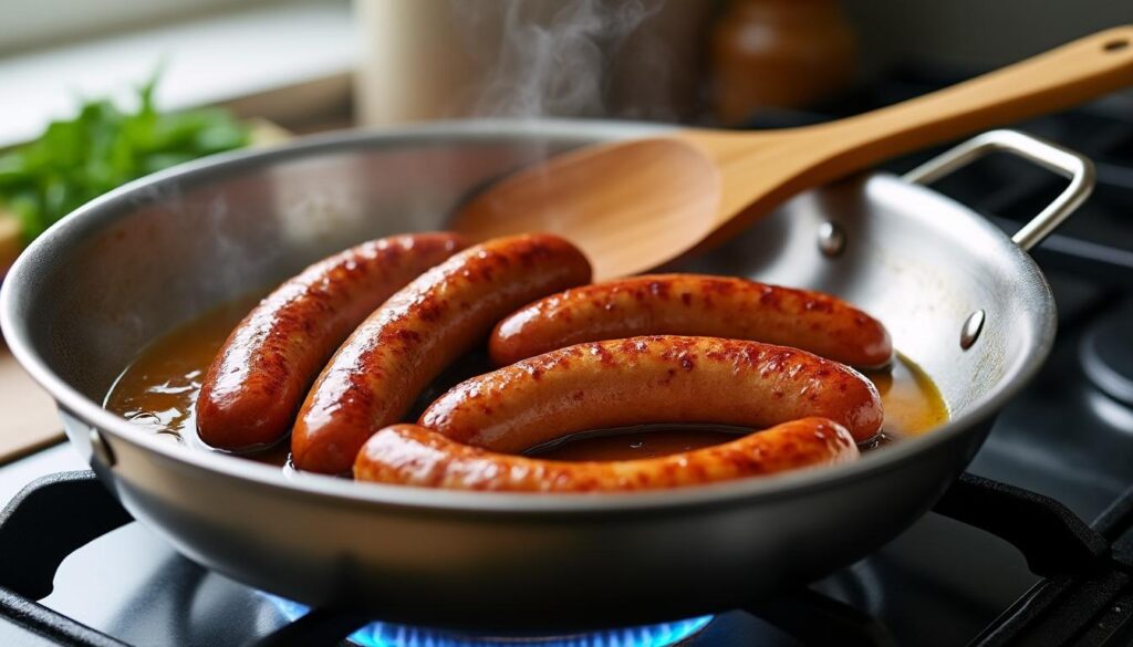 découvrez nos astuces simples et efficaces pour réchauffer des chipolatas sans qu'elles ne se dessèchent, afin de savourer toute leur saveur et leur jutosité.