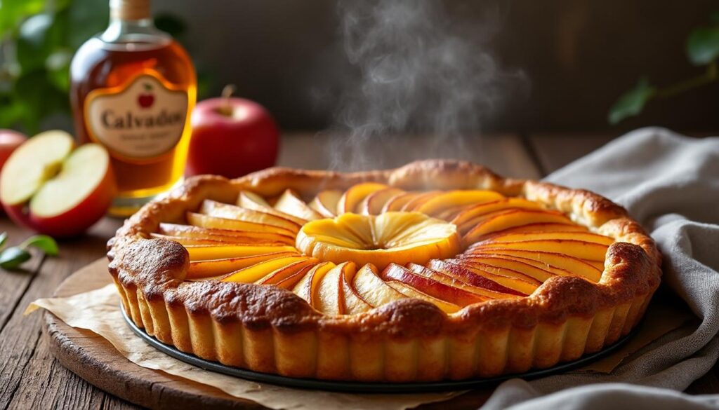 découvrez la recette facile de la tarte à la normande, un dessert traditionnel aux pommes juteuses et au calvados parfumé, parfait pour régaler toute la famille.