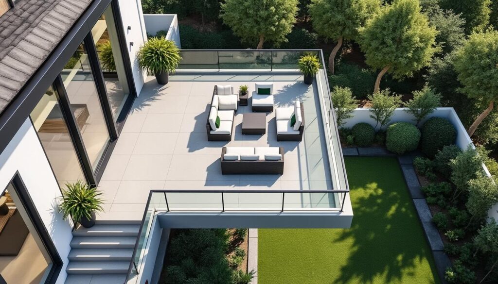 découvrez les règles et distances légales à respecter pour une terrasse avec vue plongeante sur le voisin afin d'assurer le respect de la vie privée et éviter les litiges.