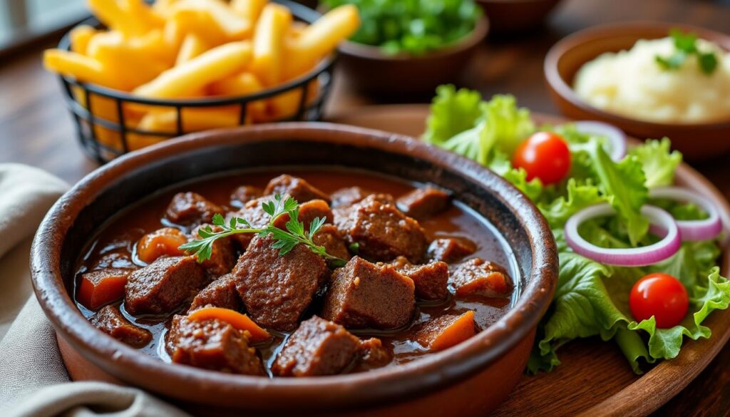 découvrez des idées simples et savoureuses pour accompagner votre carbonade flamande et sublimer ce plat traditionnel belge.