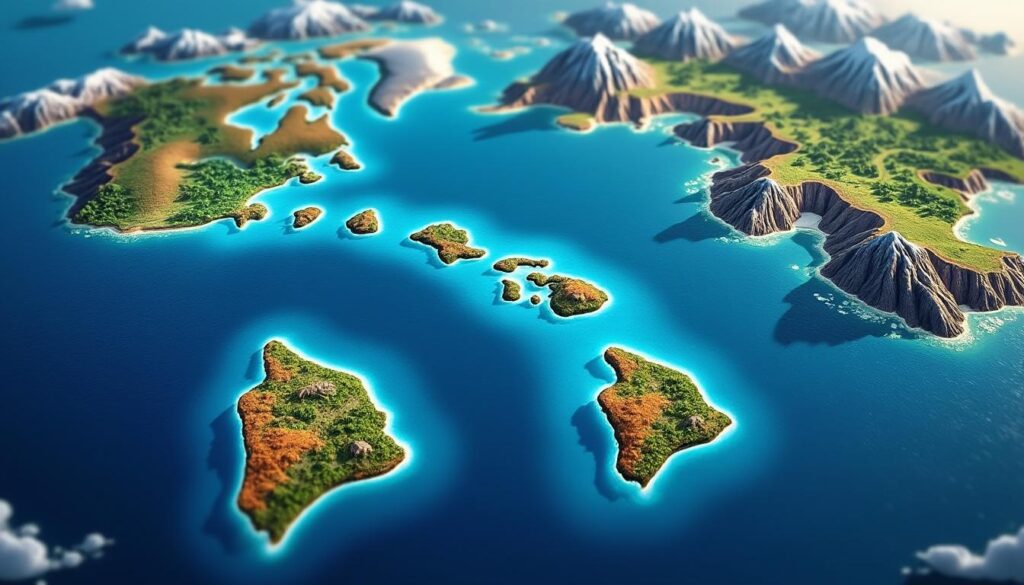 découvrez la carte du monde d'hawaï avec une localisation détaillée et des informations clés pour mieux comprendre cet archipel unique.