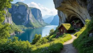 découvrez helleren en norvège, ses maisons troglodytes uniques et profitez d'une randonnée spectaculaire au cœur du jøssingfjord pour une expérience naturelle et historique inoubliable.