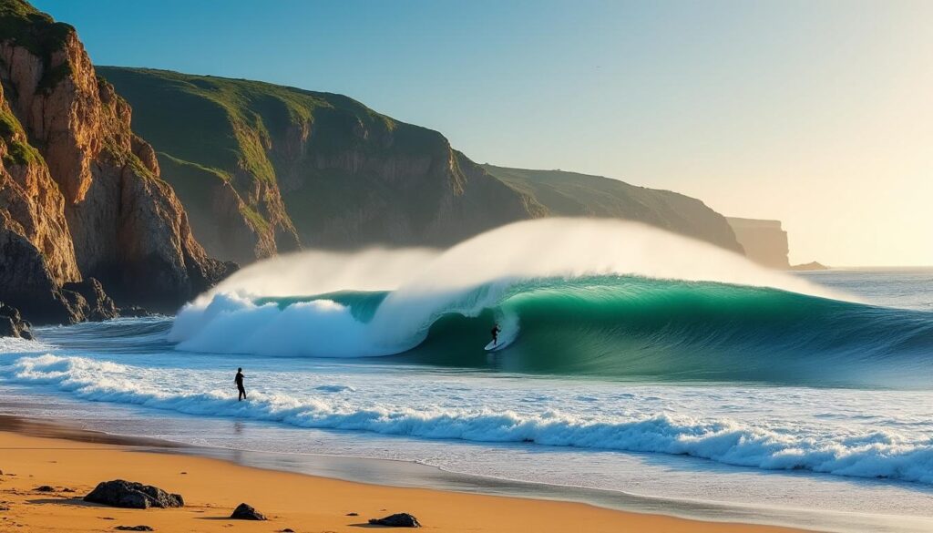 découvrez nazaré au portugal, un guide complet pour explorer ses plages magnifiques et ses fameuses vagues géantes, idéales pour les amateurs de surf et d'aventure.