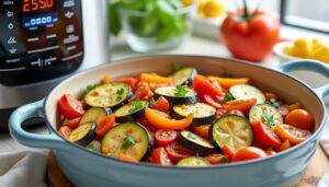découvrez la recette inratable de la ratatouille au cookeo, rapide et facile à préparer pour un repas savoureux en un rien de temps.