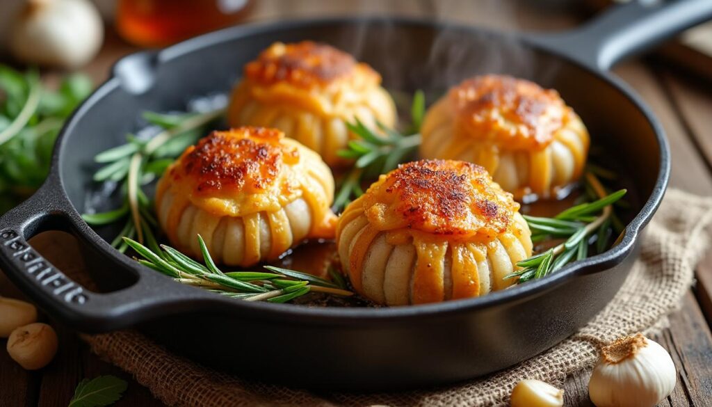 découvrez une recette facile et rapide pour des crépinettes de porc moelleuses cuites au four, parfaites pour un repas savoureux et gourmand.