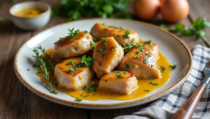 découvrez la recette traditionnelle du lapin à la moutarde façon grand-mère, simple à préparer et pleine de saveurs authentiques pour régaler toute la famille.