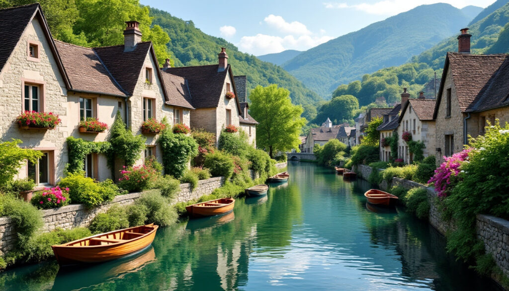 découvrez la petite venise verte dans le puy-de-dôme : un charmant village à visiter absolument avec ses sites incontournables et ses paysages pittoresques.