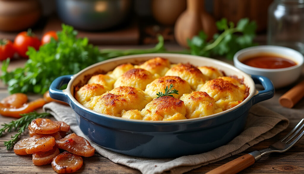 découvrez notre recette traditionnelle facile de parmentier de canard grand-mère, un plat savoureux et réconfortant à préparer chez vous.