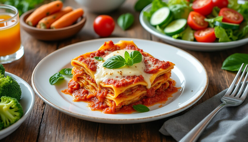 découvrez des idées simples et équilibrées pour accompagner vos lasagnes, des recettes savoureuses et faciles à préparer pour un repas complet et gourmand.