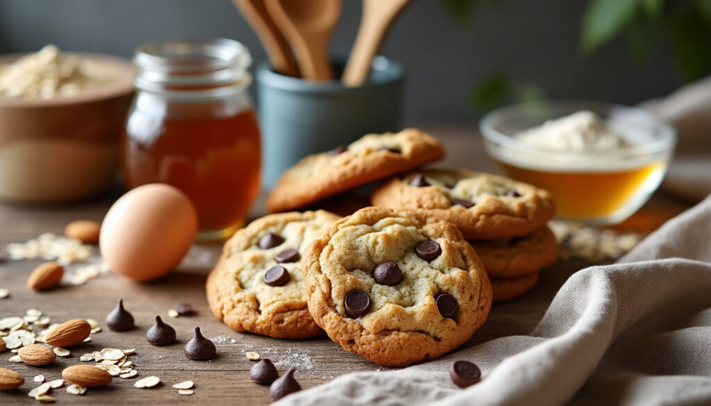 découvrez une recette facile et rapide de cookies sans gluten, idéale pour régaler toute la famille sans allergènes.